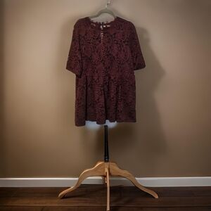 NWT torrid size 3 lacy top